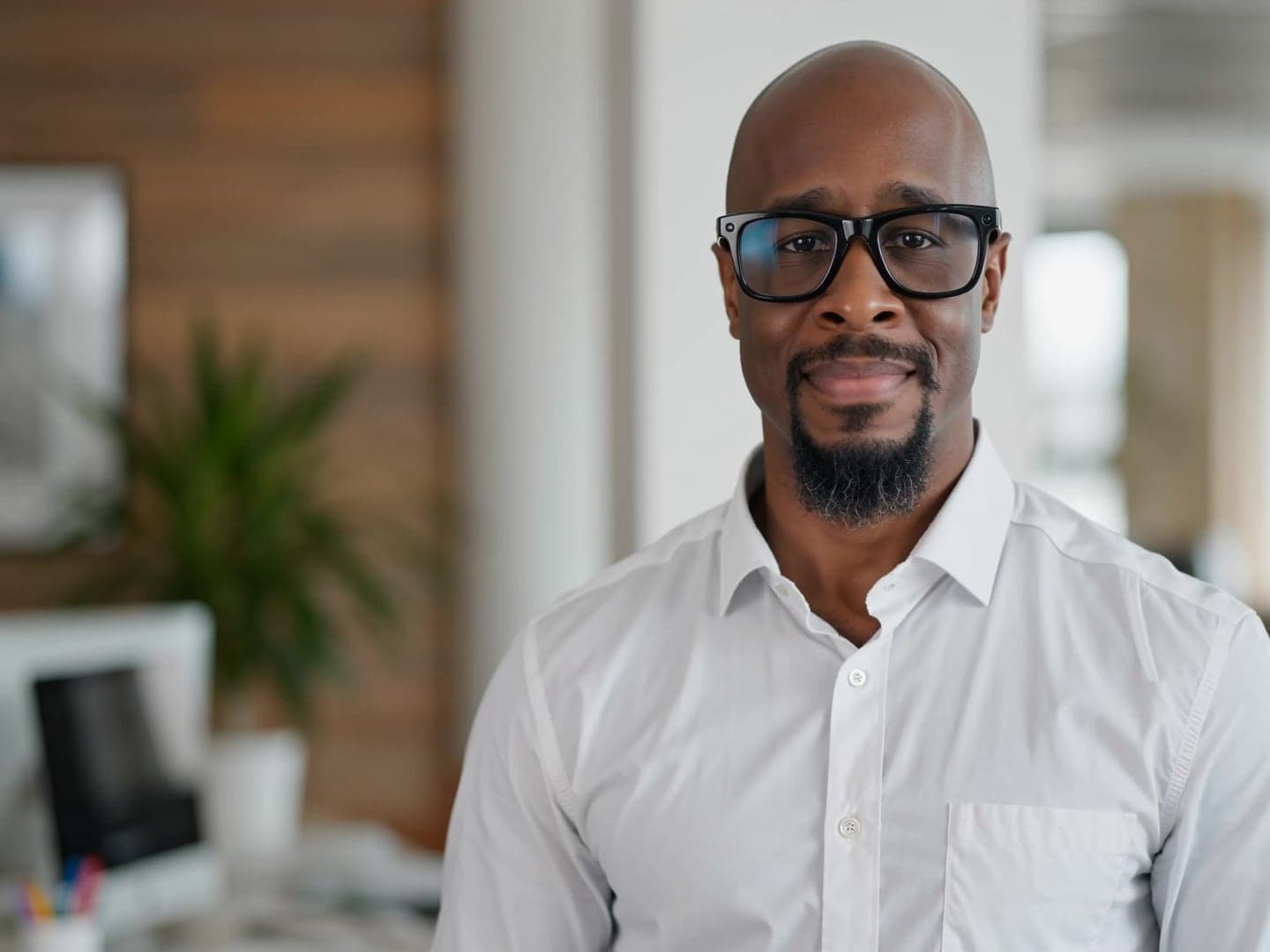 Ventures Consulting's founder in a warm office ready to talk through your workflow one-on-one